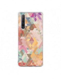 Coque Realme X50 5G Azteque Pattern Triangles - Rachel...