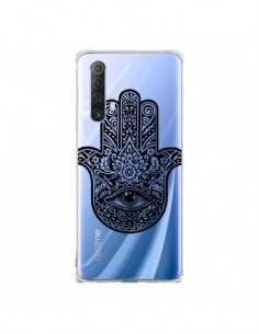 Coque Realme X50 5G Hamsa Cinq Doigts Main Mauvais Oeil...