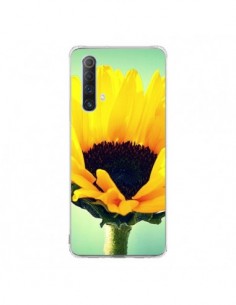 Coque Realme X50 5G Tournesol Zoom Fleur - R Delean