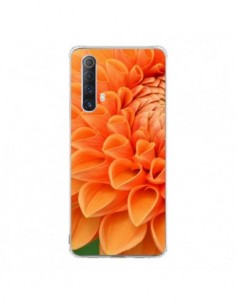 Coque Realme X50 5G Fleurs oranges flower - R Delean