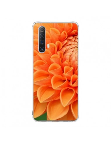 Coque Realme X50 5G Fleurs oranges flower - R Delean
