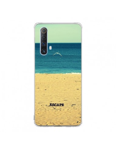 Coque Realme X50 5G Escape Mer Plage Ocean Sable Paysage - R Delean