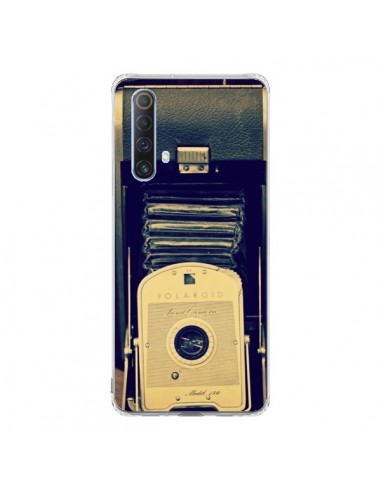 Coque Realme X50 5G Appareil Photo Vintage Polaroid Boite - R Delean
