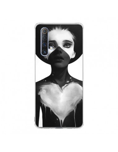 Coque Realme X50 5G Fille Coeur Hold On - Ruben Ireland