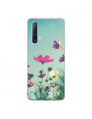 Coque Realme X50 5G Fleurs Reach for the Sky - Sylvia Cook