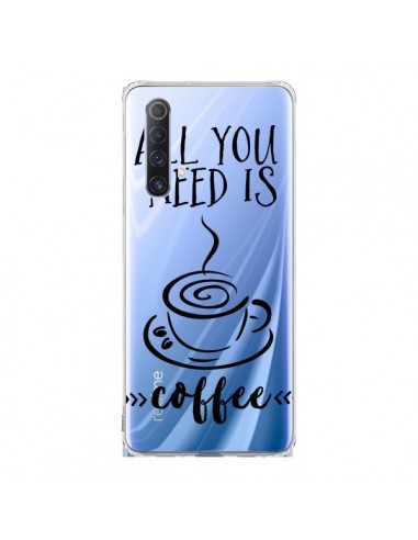 Coque Realme X50 5G All you need is coffee Transparente - Sylvia Cook