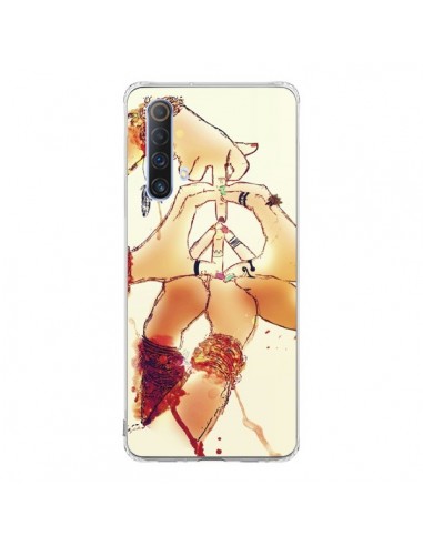 Coque Realme X50 5G Peace and Love - Sara Eshak