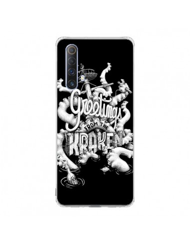 Coque Realme X50 5G Greetings from the kraken Tentacules Poulpe - Senor Octopus