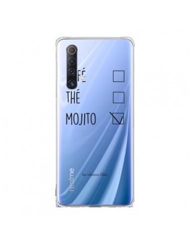 Coque Realme X50 5G Café, Thé et Mojito Transparente - Les Vilaines Filles