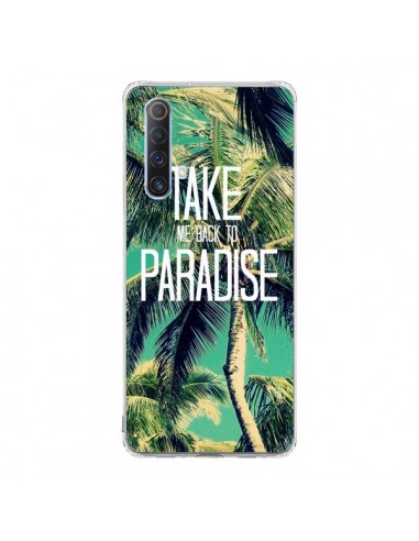 Coque Realme X50 5G Take me back to paradise USA Palmiers Palmtree - Tara Yarte