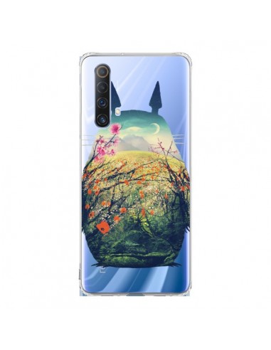 Coque Realme X50 5G Totoro Manga Comics Transparente - Victor Vercesi