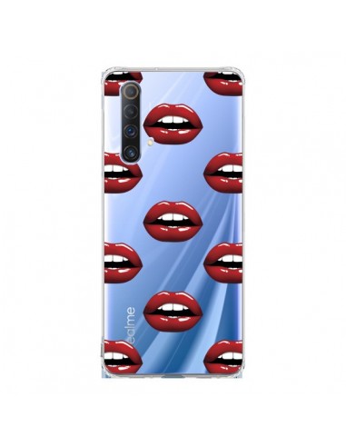 Coque Realme X50 5G Lèvres Rouges Lips Transparente - Yohan B.