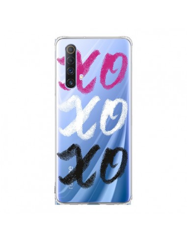 Coque Realme X50 5G XoXo Rose Blanc Noir Transparente - Yohan B.