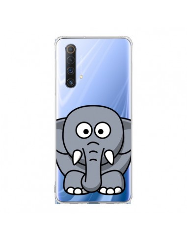 Coque Realme X50 5G Elephant Animal Transparente - Yohan B.