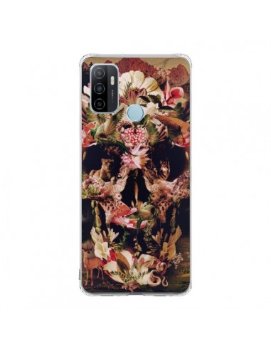 Coque Oppo A53 / A53s Jungle Skull Tête de Mort - Ali Gulec