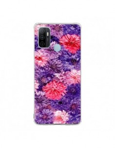 Coque Oppo A53 / A53s Fleurs Violettes Flower Storm -...