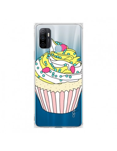 Coque Oppo A53 / A53s Cupcake Dessert Transparente - Asano Yamazaki