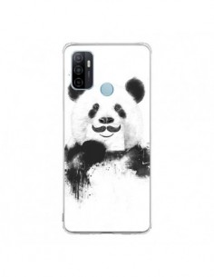 Coque Oppo A53 / A53s Funny Panda Moustache Movember -...