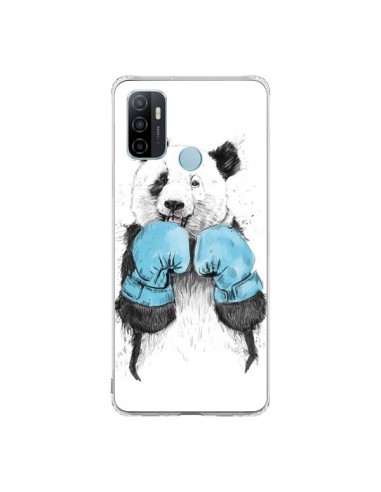 Coque Oppo A53 / A53s Winner Panda Boxeur - Balazs Solti