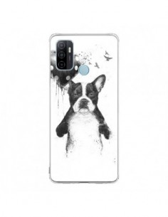 Coque Oppo A53 / A53s Lover Bulldog Chien Dog My Heart...