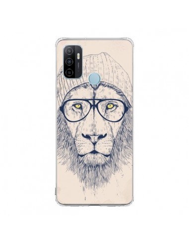 Coque Oppo A53 / A53s Cool Lion Lunettes - Balazs Solti