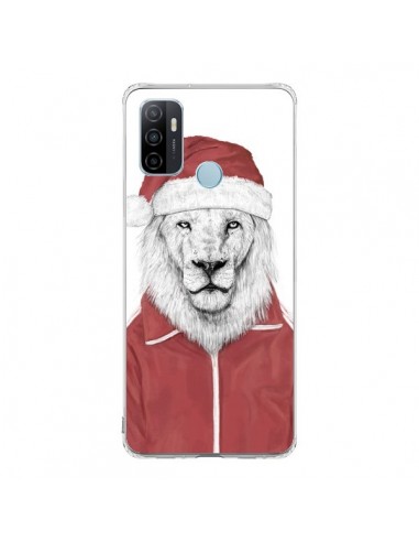 Coque Oppo A53 / A53s Santa Lion Père Noel - Balazs Solti