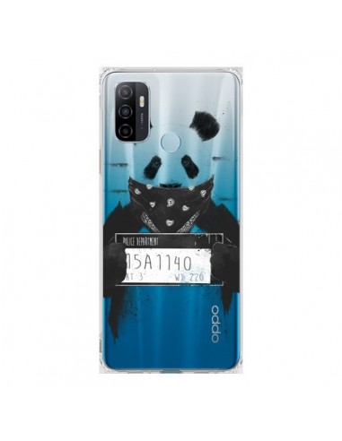 Coque Oppo A53 / A53s Bad Panda Transparente - Balazs Solti
