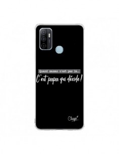 Coque Oppo A53 / A53s C'est Papa qui Décide Noir - Chapo