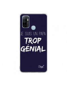 Coque Oppo A53 / A53s Je suis un Papa trop Génial Bleu...