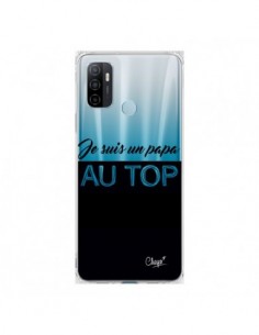 Coque Oppo A53 / A53s Je suis un Papa au Top Transparente...