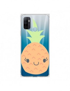 Coque Oppo A53 / A53s Ananas Pineapple Fruit Transparente...