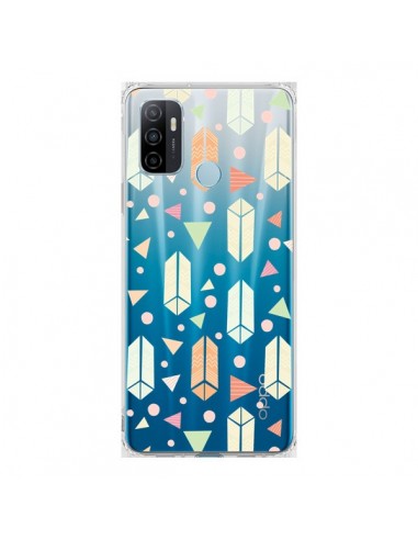 Coque Oppo A53 / A53s Arrow Fleche Azteque Transparente - Claudia Ramos