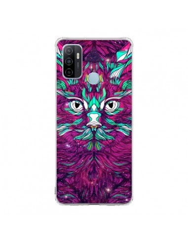 Coque Oppo A53 / A53s Space Cat Chat espace - Danny Ivan