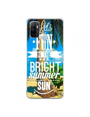 Coque Oppo A53 / A53s Fun Summer Sun _té - Eleaxart