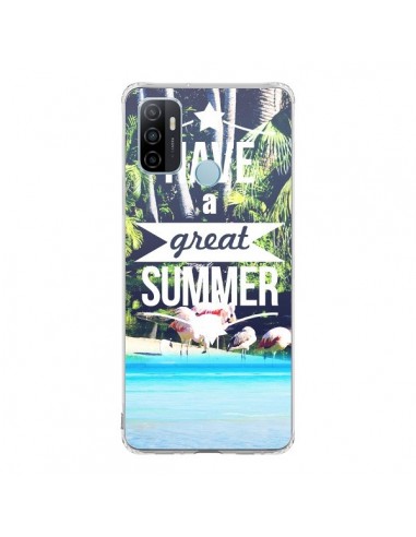 Coque Oppo A53 / A53s Have a Great Summer Eté - Eleaxart