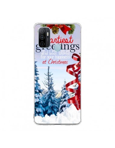 Coque Oppo A53 / A53s Voeux Joyeux Noël - Eleaxart