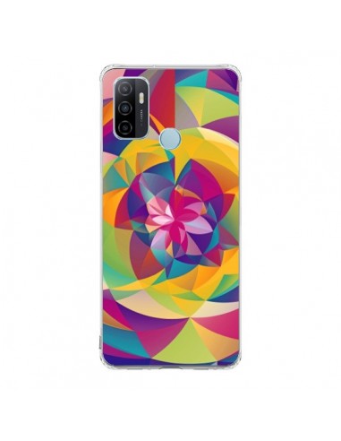 Coque Oppo A53 / A53s Acid Blossom Fleur - Eleaxart