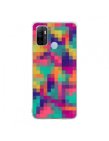 Coque Oppo A53 / A53s Exotic Mosaic Pixels Azteque - Eleaxart