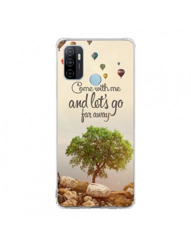 Coque Oppo A53 / A53s Let's Go Far Away Ballons - Eleaxart