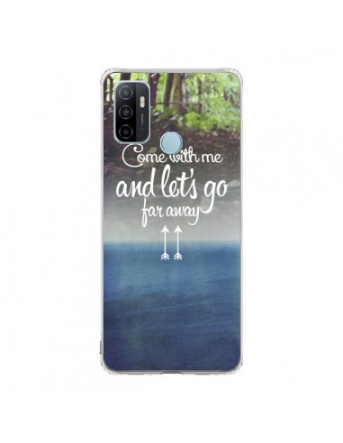 Coque Oppo A53 / A53s Let's Go Far Away Forest Foret - Eleaxart
