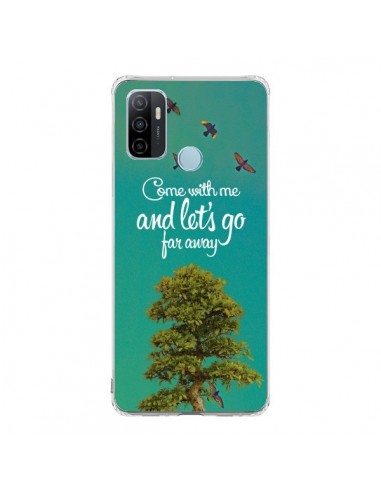 Coque Oppo A53 / A53s Let's Go Far Away Tree Arbre - Eleaxart