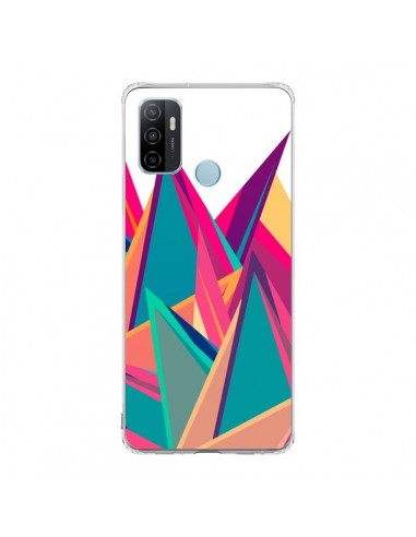 Coque Oppo A53 / A53s Triangles Intensive Pic Azteque - Eleaxart