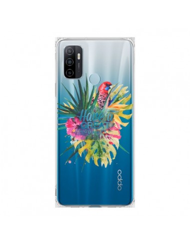 Coque Oppo A53 / A53s Have a great summer Ete Perroquet Parrot - Eleaxart
