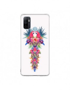 Coque Oppo A53 / A53s Parrot Kingdom Royaume Perroquet -...