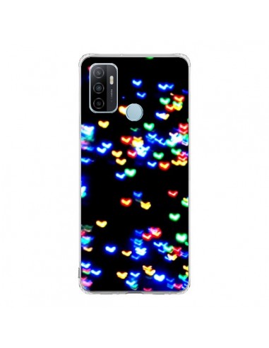 Coque Oppo A53 / A53s Heart Coeurs Muticolores -  Léa Clément