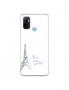 Coque Oppo A53 / A53s Paris is always a good idea -  Léa...