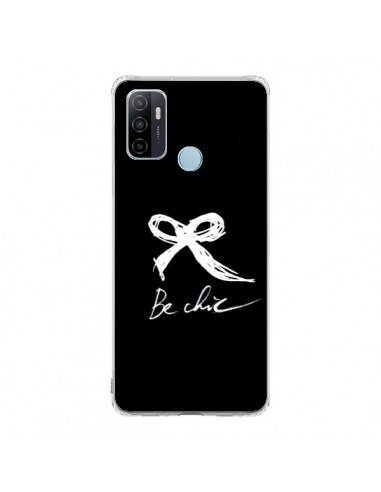 Coque Oppo A53 / A53s Be Chic Noeud Papillon Blanc -  Léa Clément