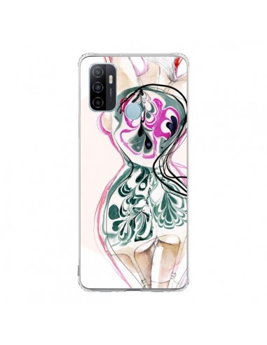 Coque Oppo A53 / A53s Femme en fleurs - Elisaveta Stoilova