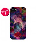 Coque iPhone 5/5S et SE Abstract Galaxy Azteque - Eleaxart
