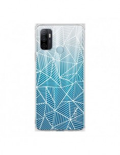 Coque Oppo A53 / A53s Lignes Grilles Triangles Full Grid...